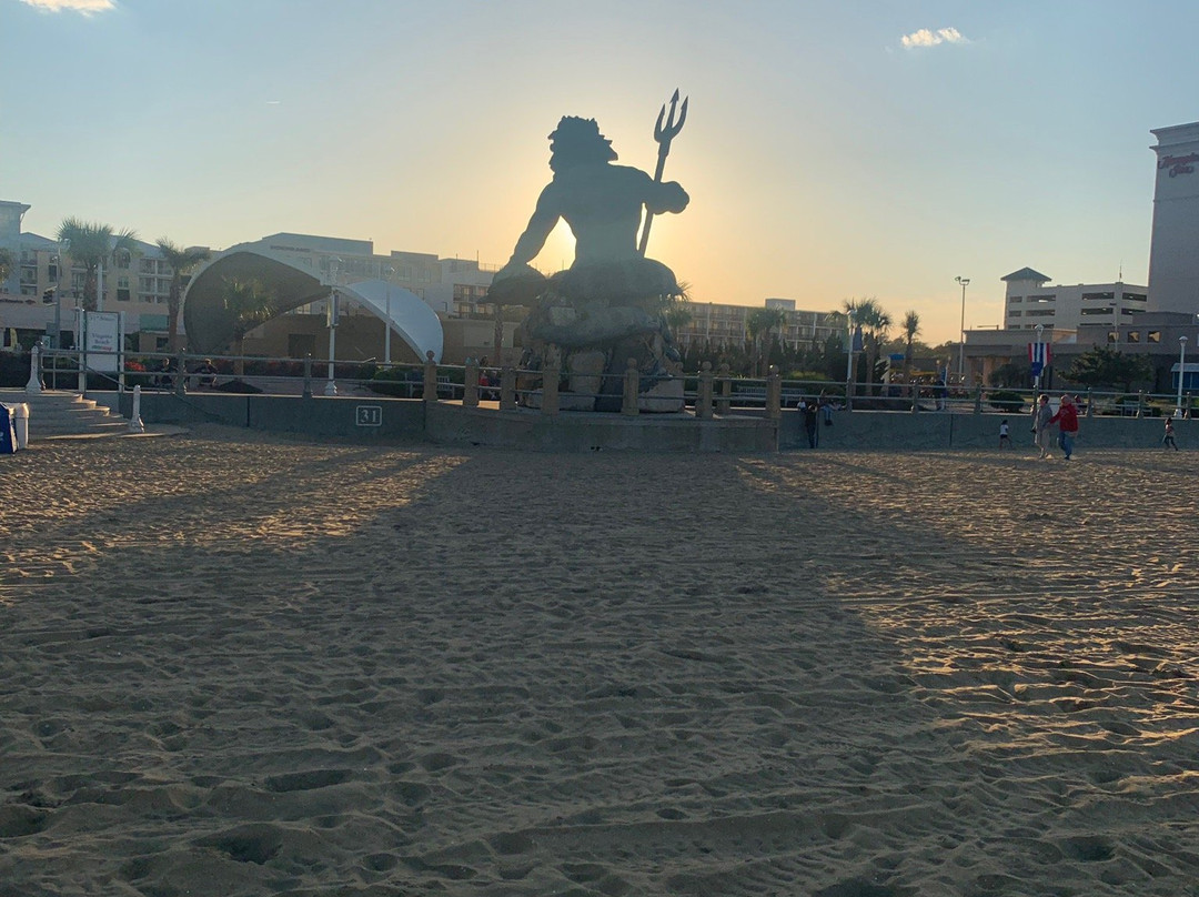 King Neptune Statue on the Boardwalk景点图片