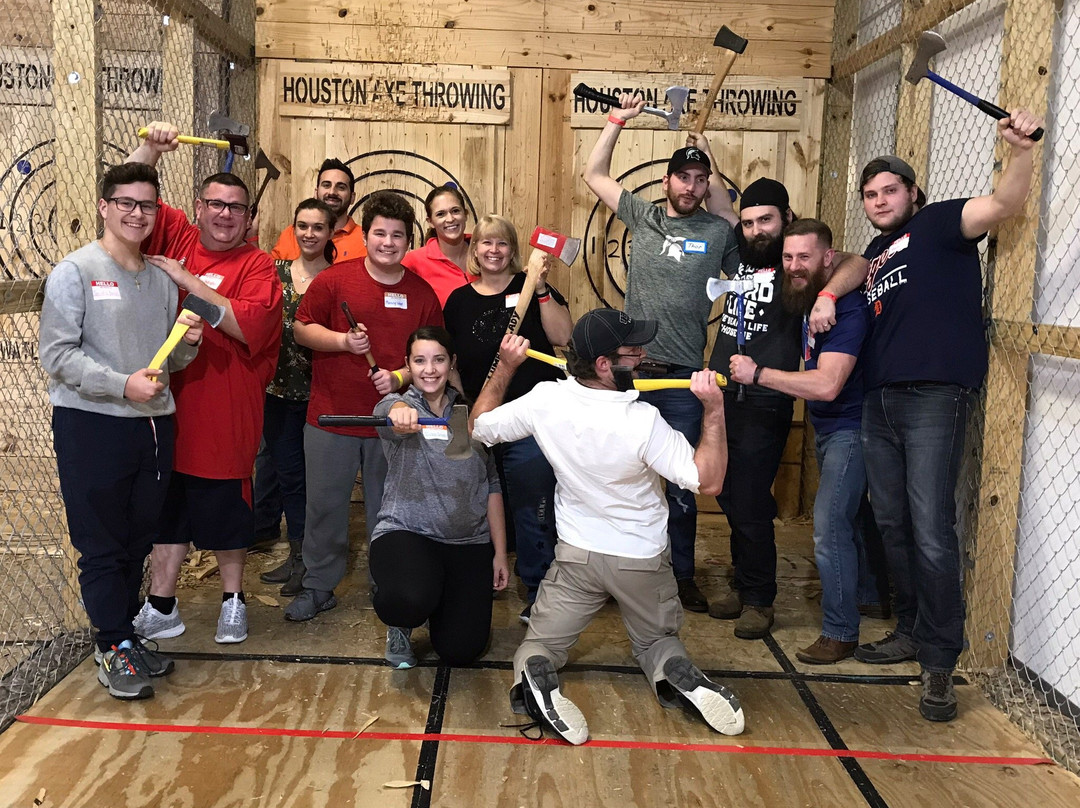 Houston Axe Throwing - Bellaire Location-休斯顿必去景点