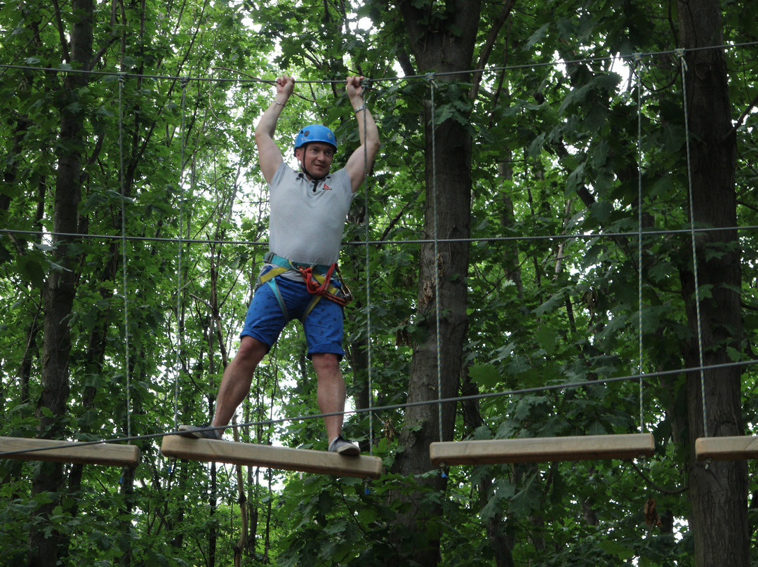 Rope Town in the Druzhby Narodov Park-Vinnytsia必去景点