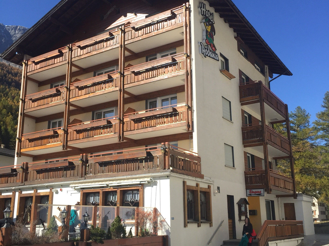 Saas-Balen酒店住宿-Hotel Rodania