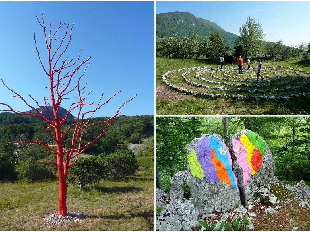 Land Art Trail on Mt. Ucka景点图片