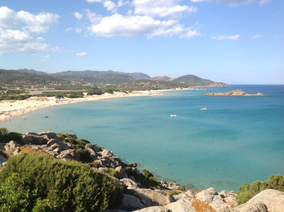 Spiaggia Chia Sardegna景点图片