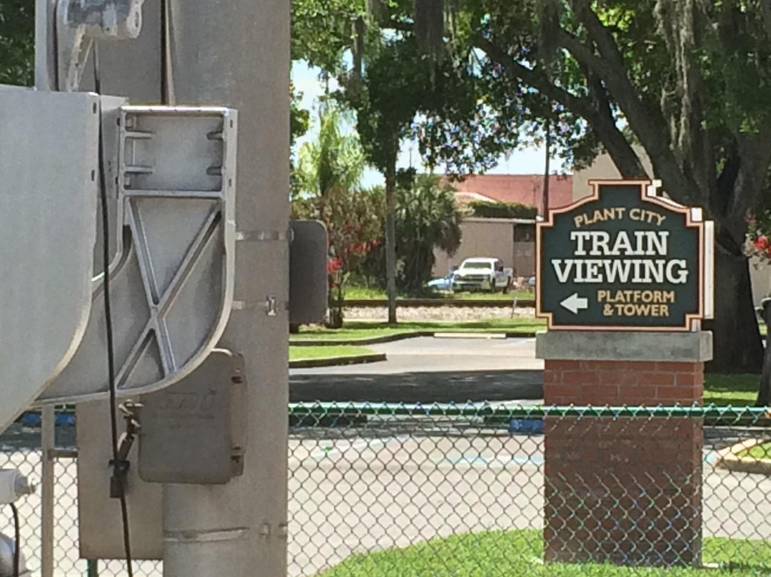 Plant City Train Viewing Platform-普兰特城必去景点