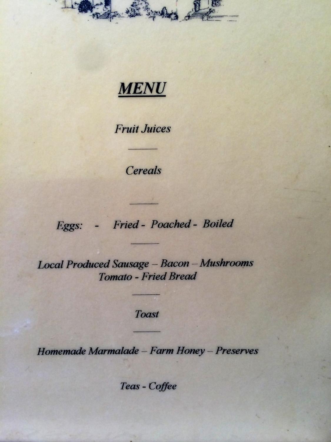 Diggins Farm Bed and Breakfast-餐饮