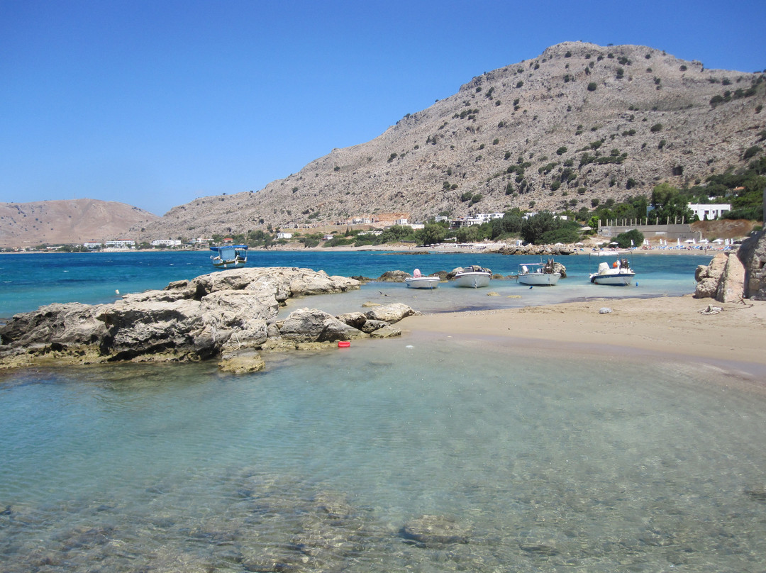 Pefkos Beach-Pefkos必去景点