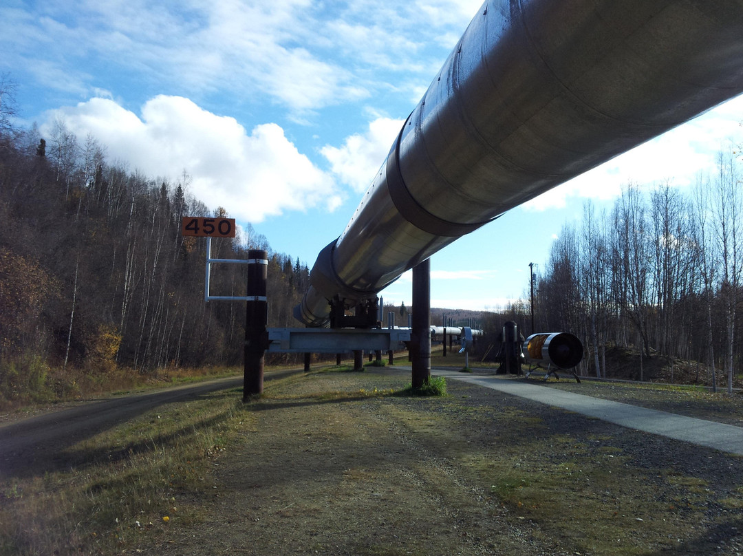 Alyeska Pipeline Viewing Point-费尔班克斯必去景点