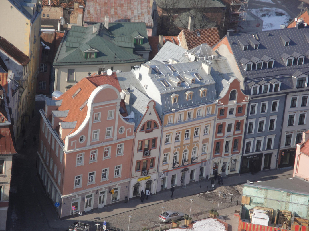 View of Riga from St Peter's Church Tower景点图片
