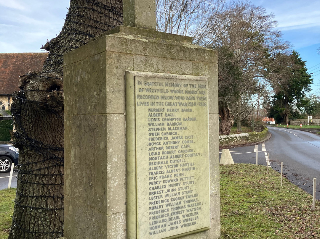 Westfiel (East Sussex) War Memorial景点图片