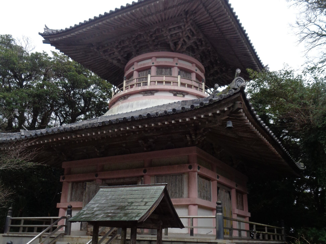 Hotsumisaki-ji Temple Tahoto-室户市必去景点