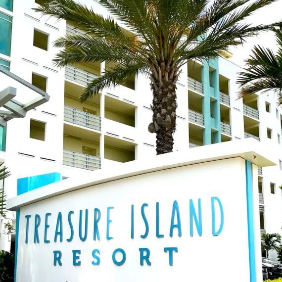 特雷热岛酒店住宿-Treasure Island Beach Resort