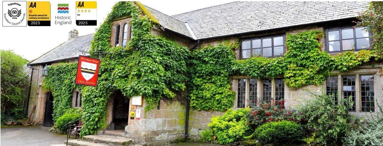The Oxenham Arms Hotel & Restaurant-浴室