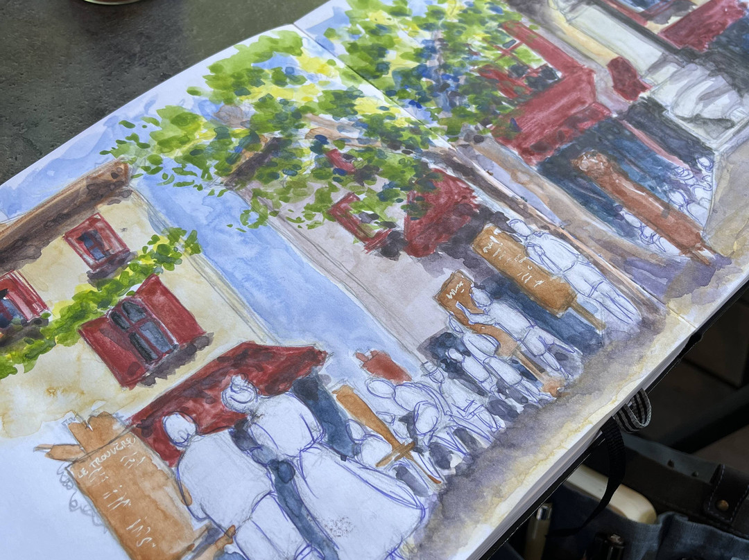 Sketching France-Quarante必去景点