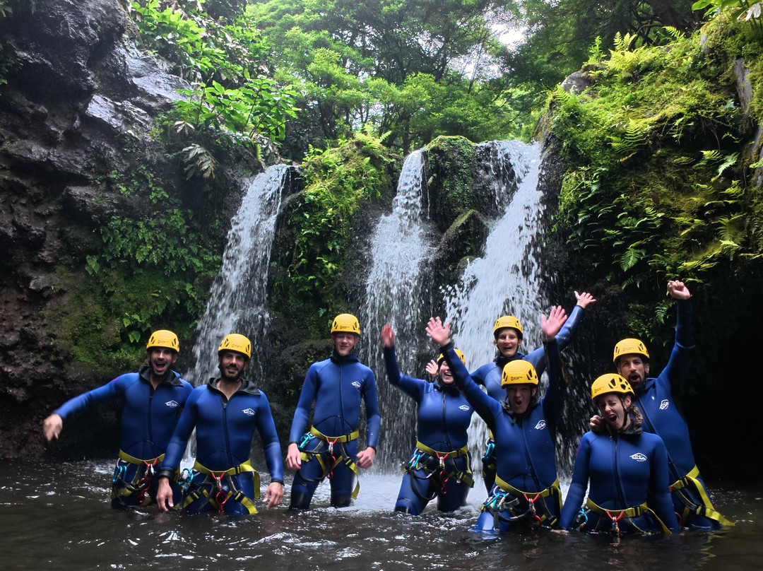São Miguel: Experiência de Canyoning na Ribeira dos Caldeirões-Nordeste必去景点