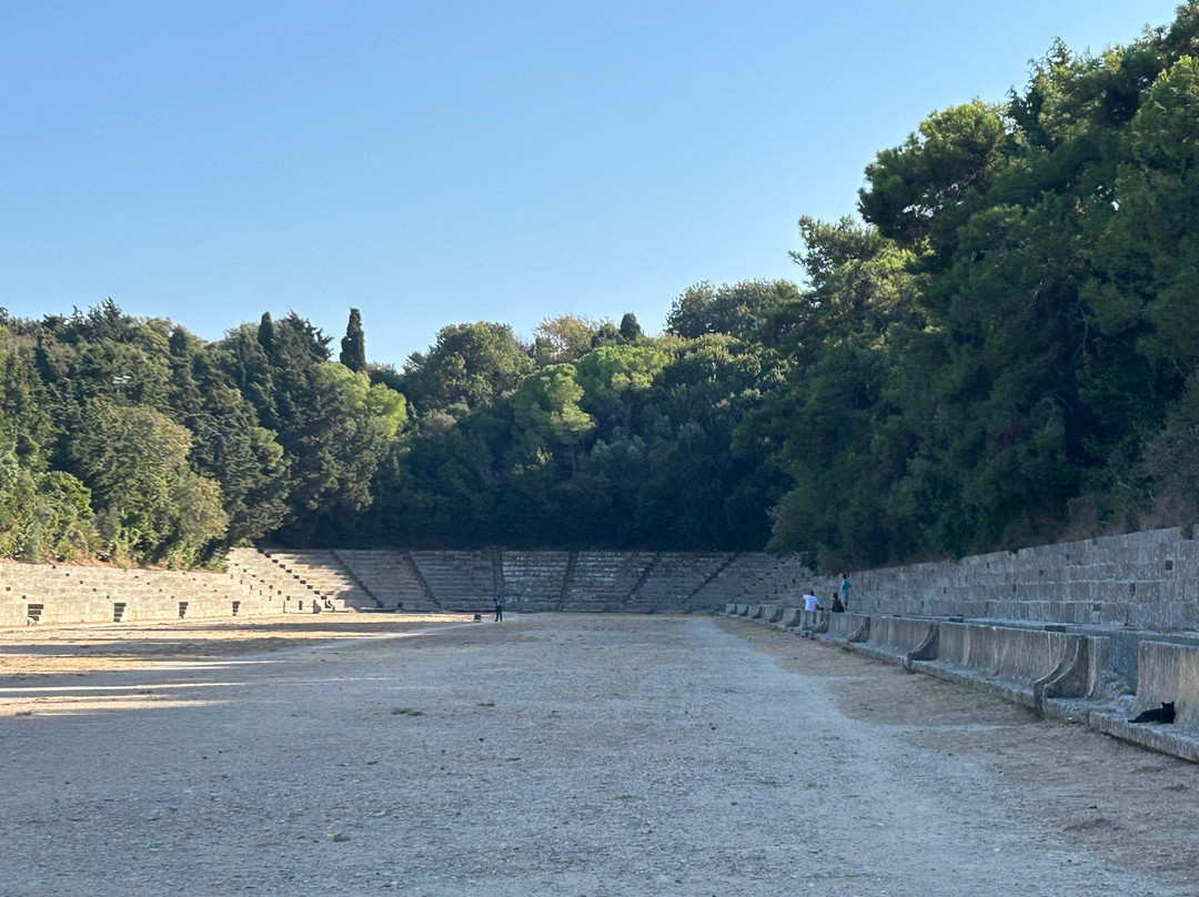 Ancient Olympic Stadium - Rhodes-罗德城必去景点