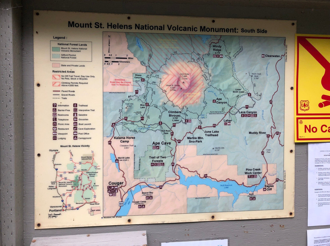 Ape Cave Lava Tubes-长景市必去景点