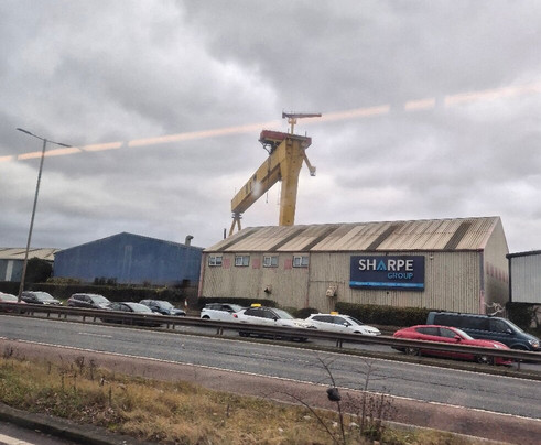 Samson & Goliath cranes-贝尔法斯特必去景点