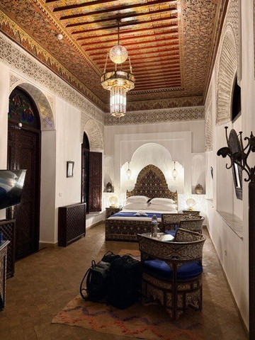 摩洛哥传统庭院玛雅套房及水疗酒店主图