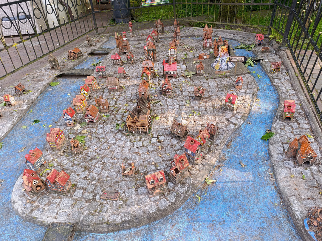 Sculptural Composition of Kneiphof Island in Miniatures