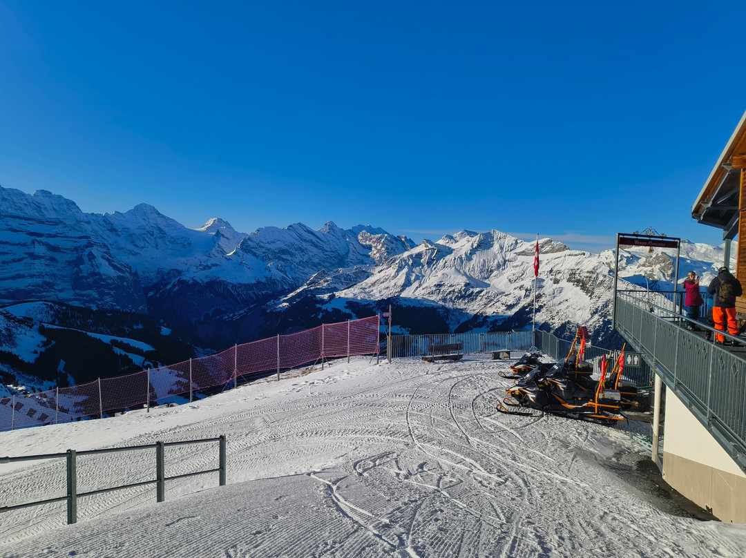 Luftseilbahn Wengen-Männlichen-翁根必去景点