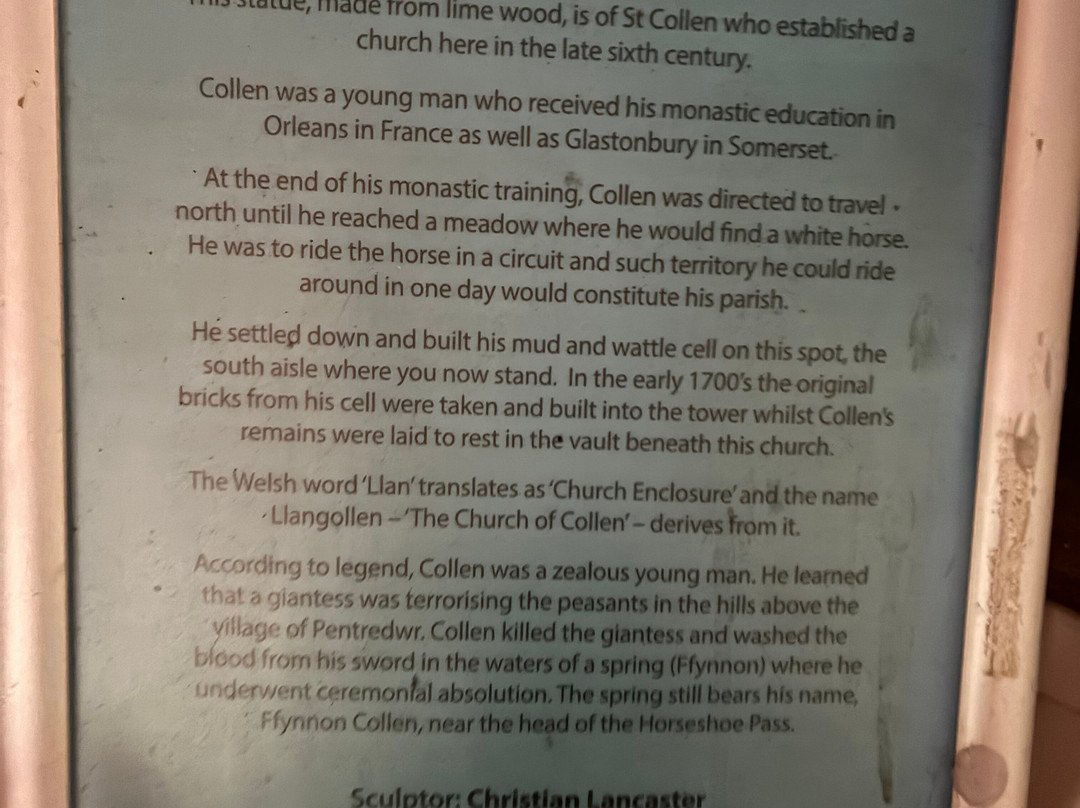 St. Collen's Church-兰戈伦必去景点