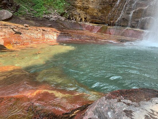 Virginia Falls-冰河国家公园必去景点