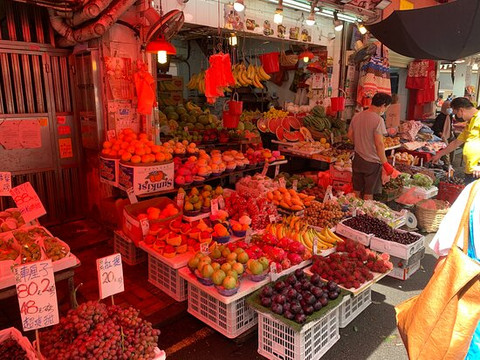 鱼菜市场-香港必去景点