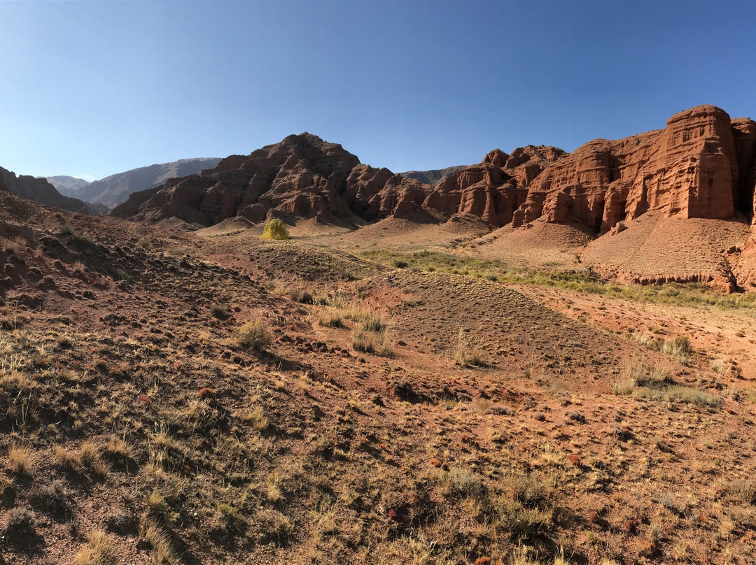 比斯凯克旅游景点-Konorchek Canyons