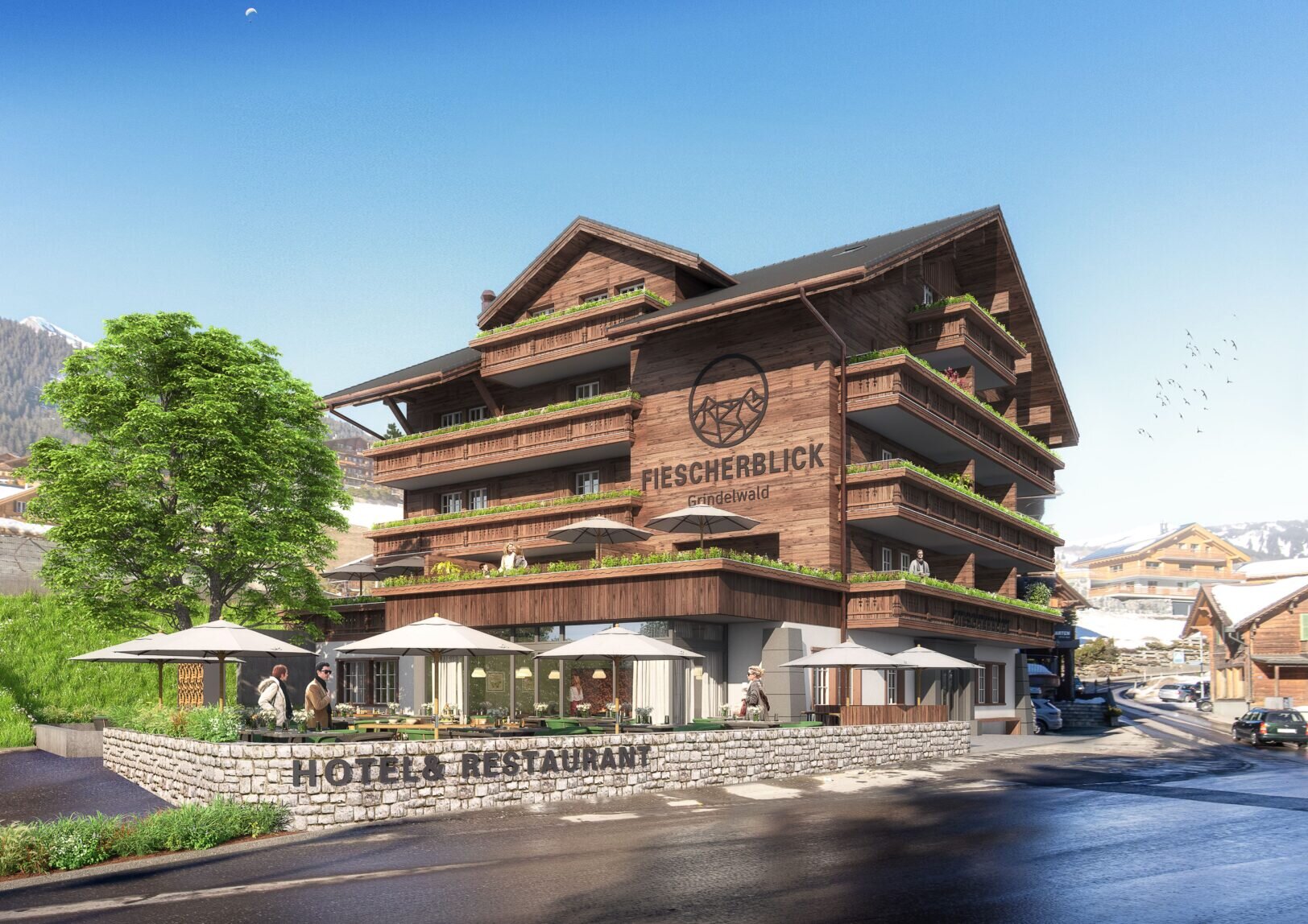Hotel Fiescherblick-官方