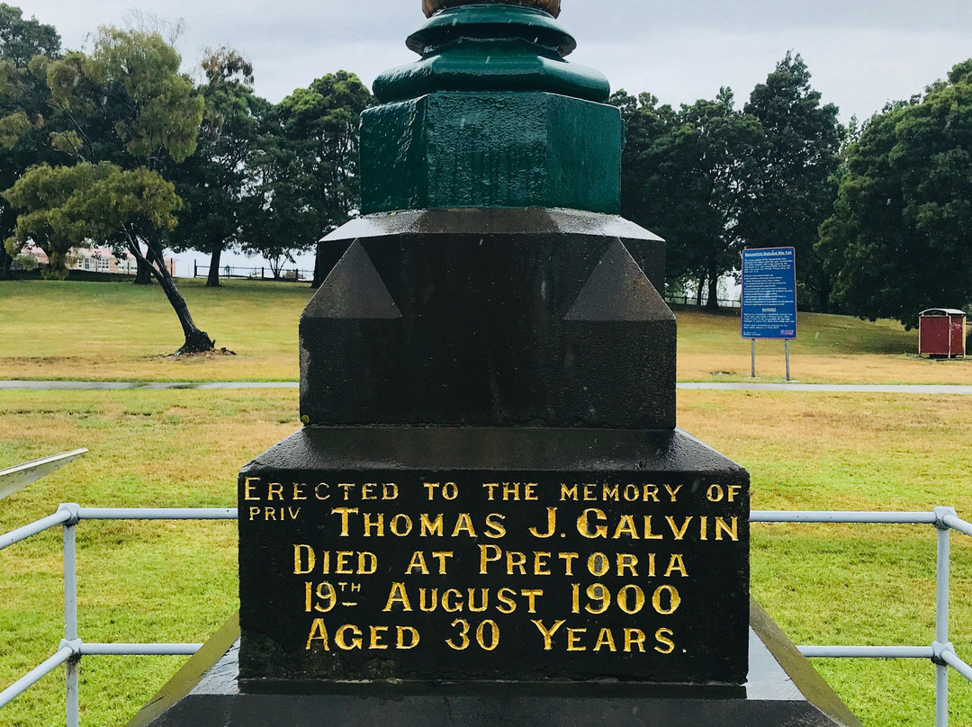 Private Thomas J. Galvin Monument-Beaconsfield必去景点