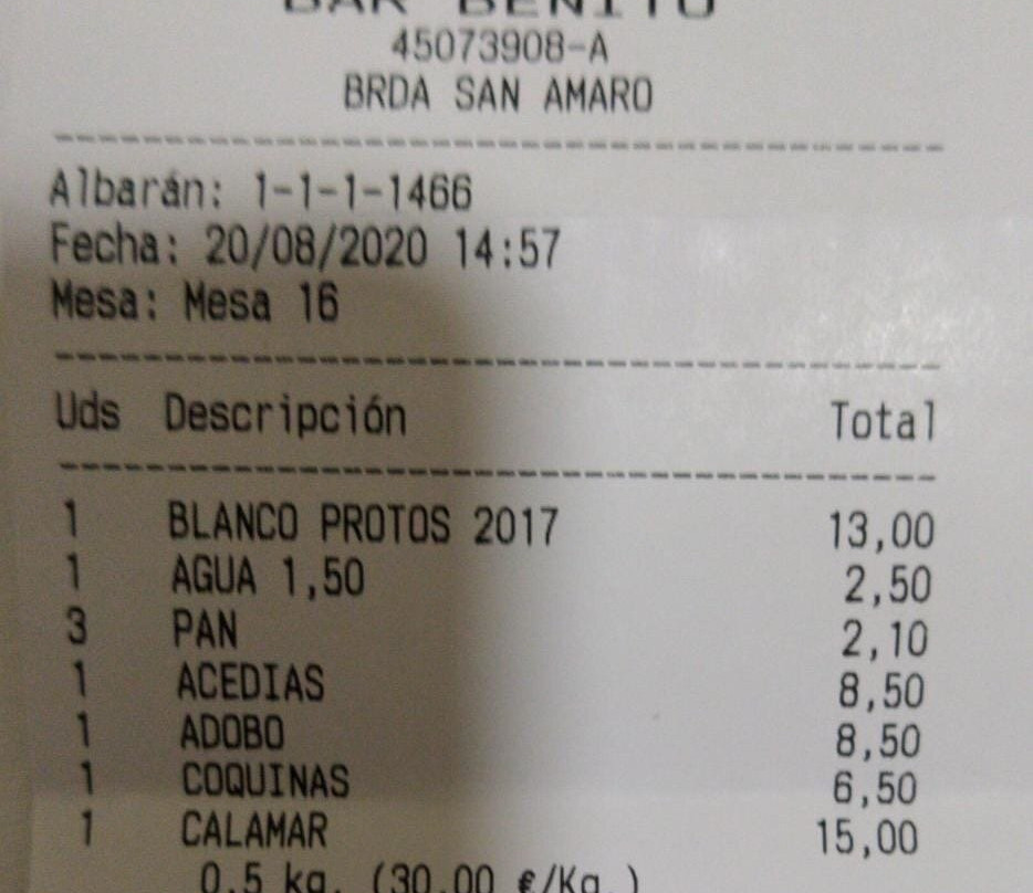Restaurante Bar Benito