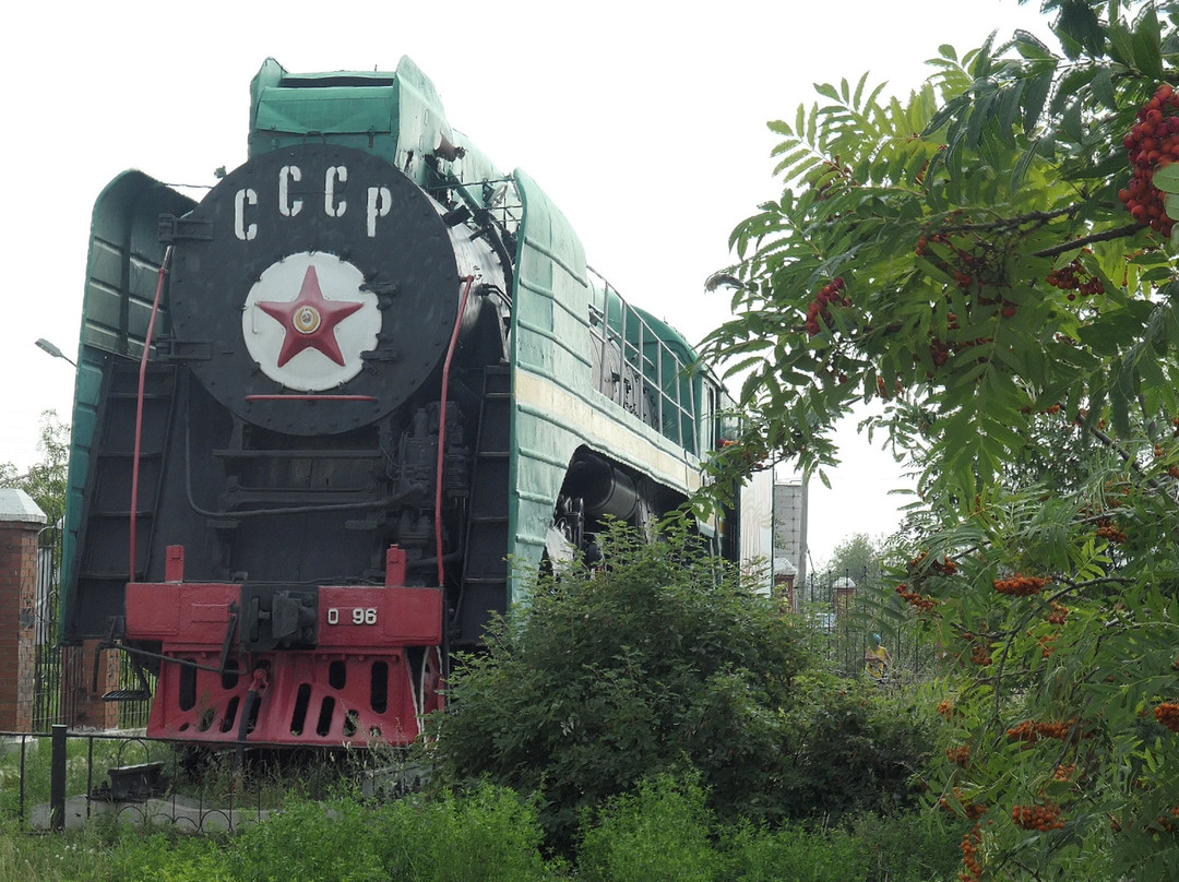 Steam Locomotive-Monument P36-0096-Severobaykalsk必去景点