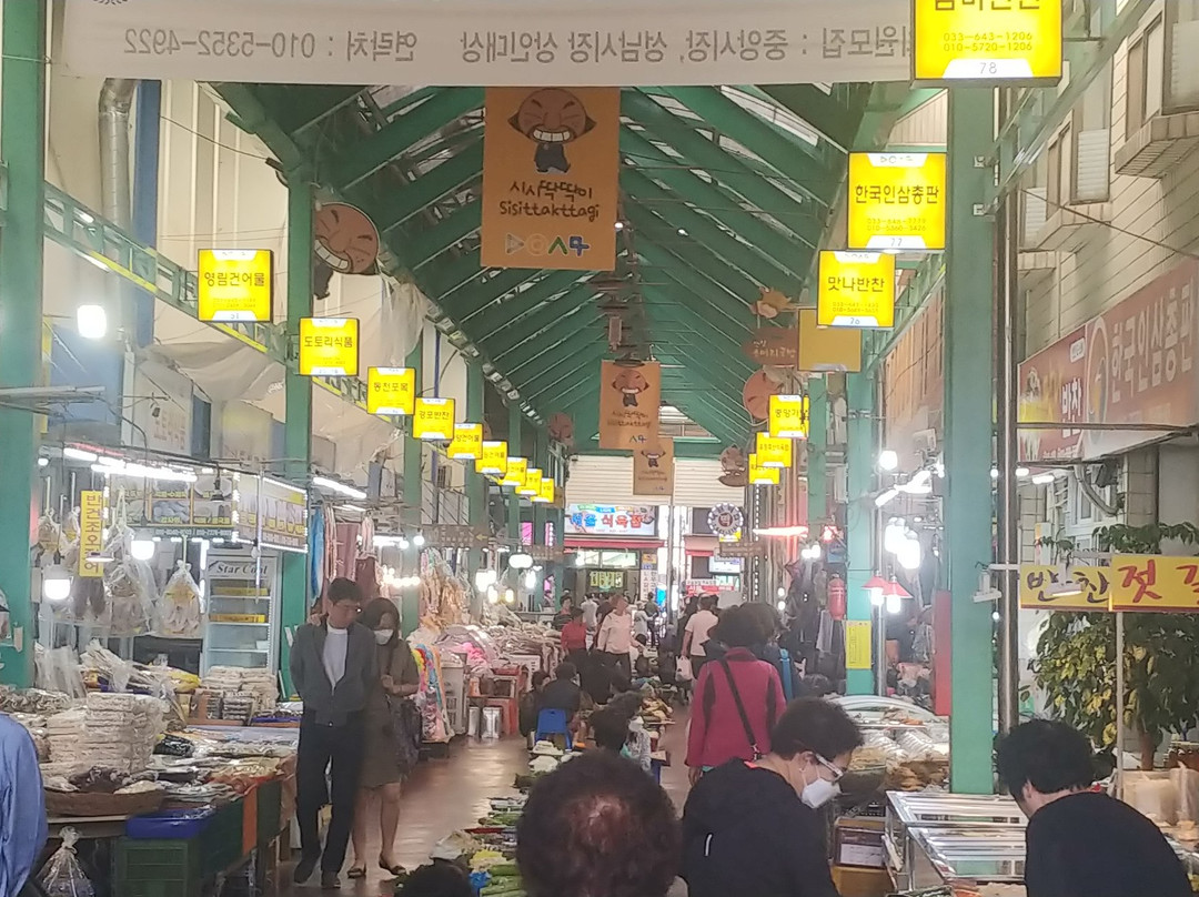 Gangneung Jungang Market-江陵市必去景点