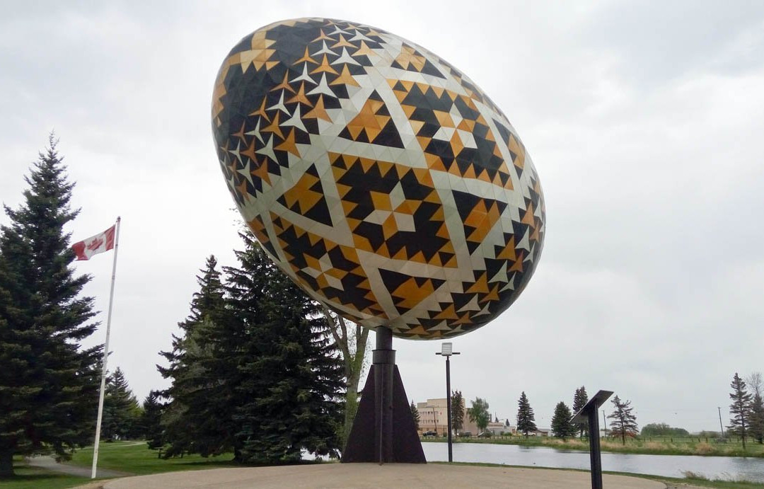 Vegreville Pysanka Egg-韦格勒维尔必去景点