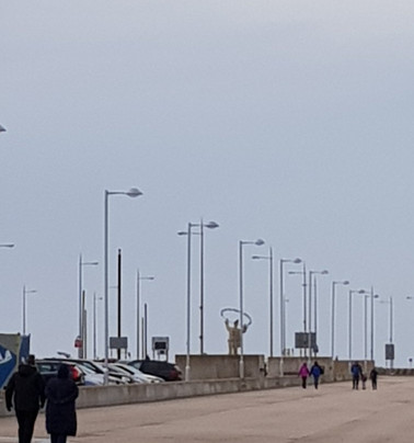 Welcome To New Brighton Statue