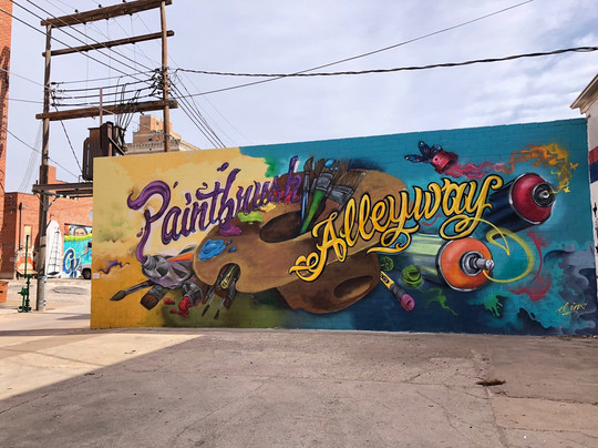 Paintbrush Alley-圣安吉洛必去景点