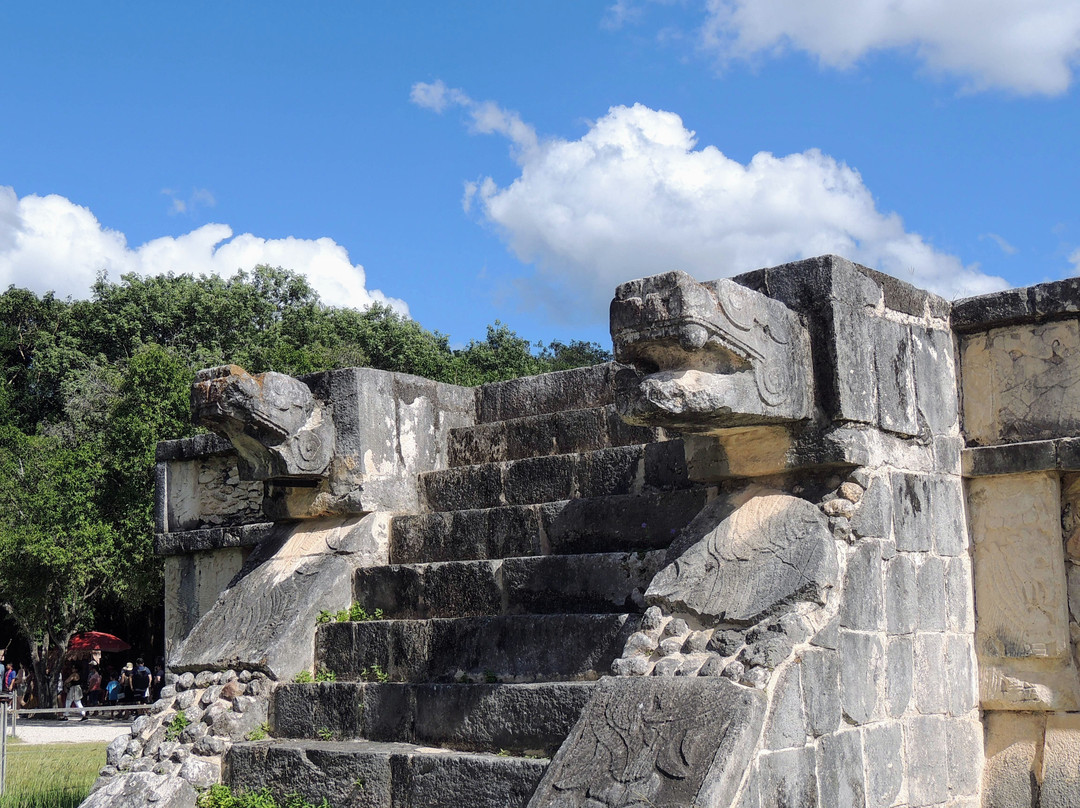 Plataforma de las Aguilas y los Jaguares-奇琴伊察必去景点