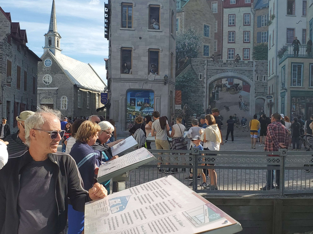 La Fresque des Quebecois-魁北克市必去景点