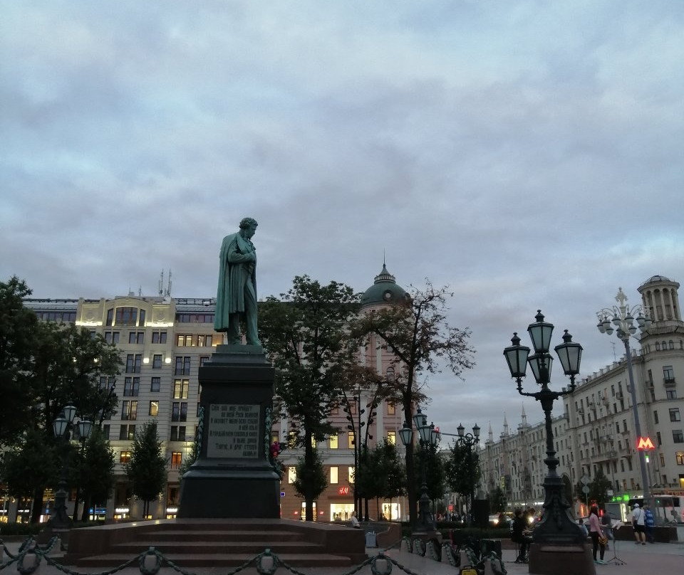 Pushkin Monument-莫斯科必去景点