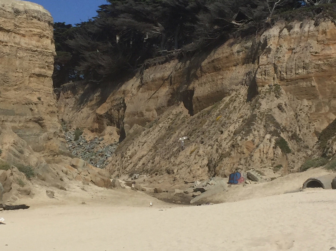 Poplar Beach-半月湾必去景点