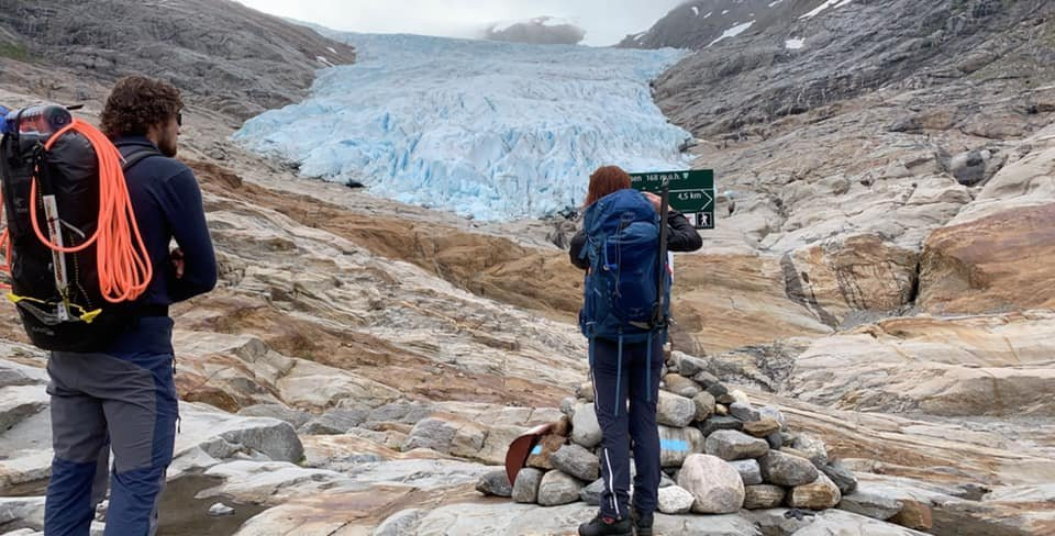 The Svartisen Glacier Austerdalsisen景点图片