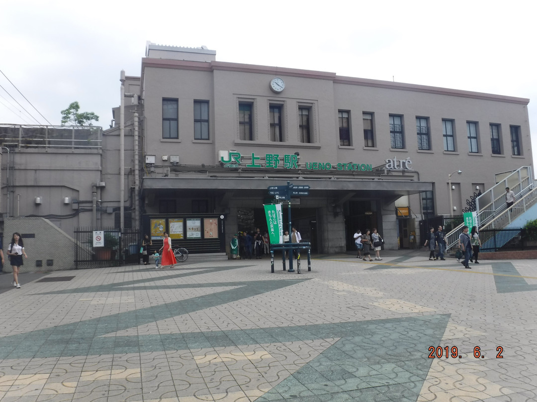 Aa Aeno Station Monument-Ueno必去景点