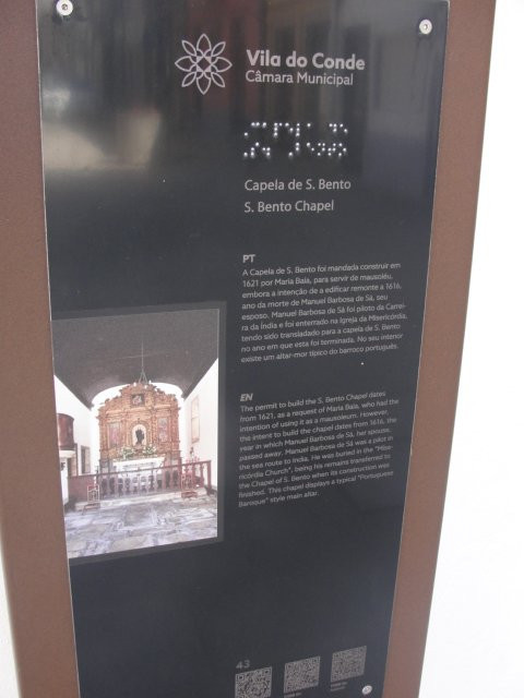 Capela de Sao Bento-孔迪镇必去景点