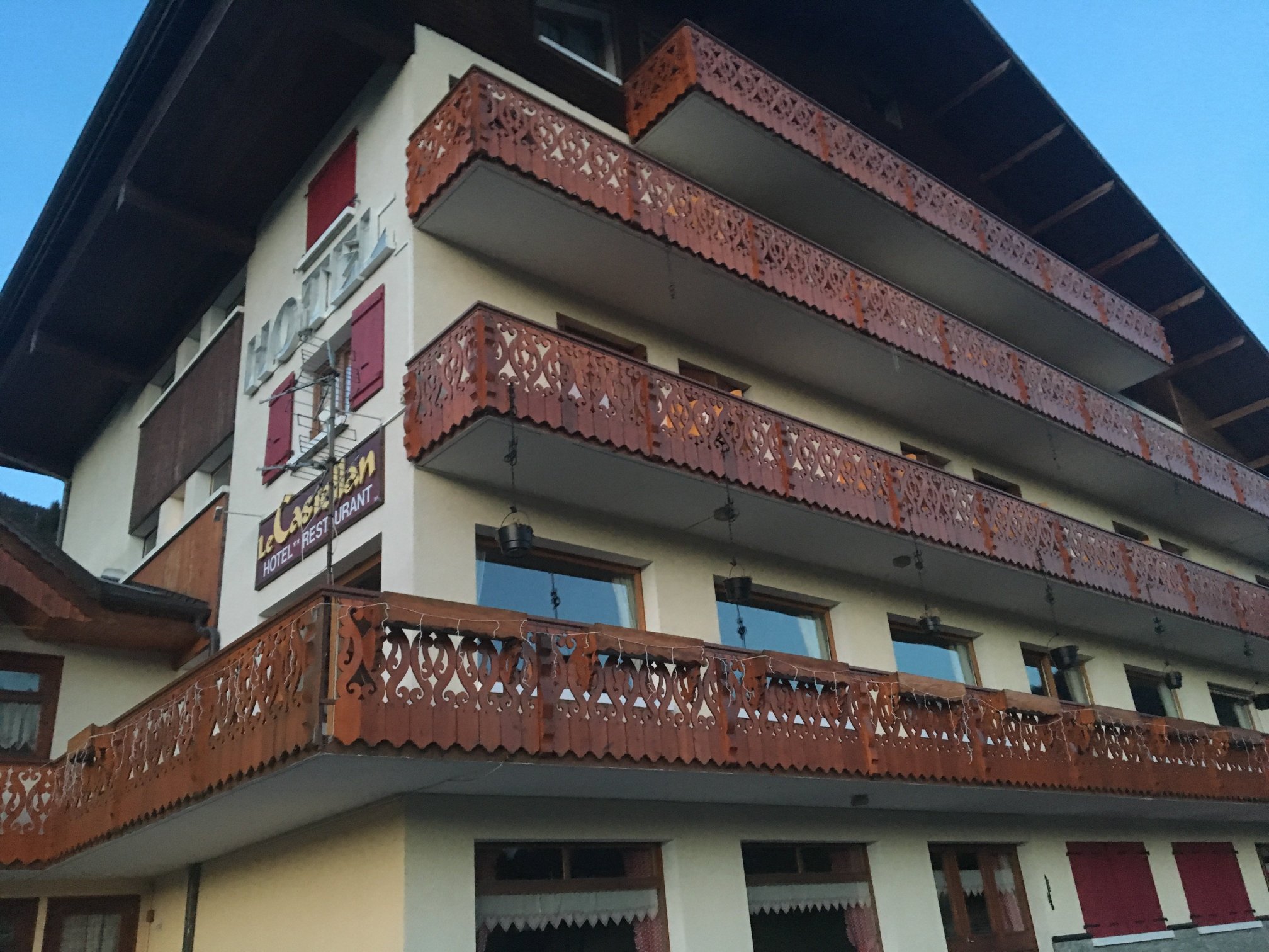 Hotel Restaurant le Castellan-浴室