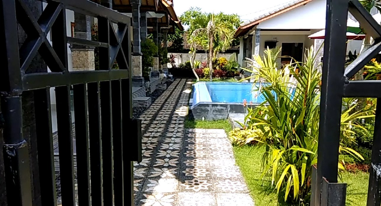 Miko Bali Bungalow-泳池