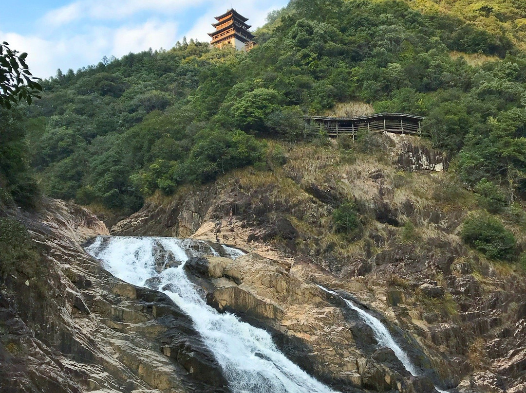 宁德九龙祭瀑布群-周宁县必去景点