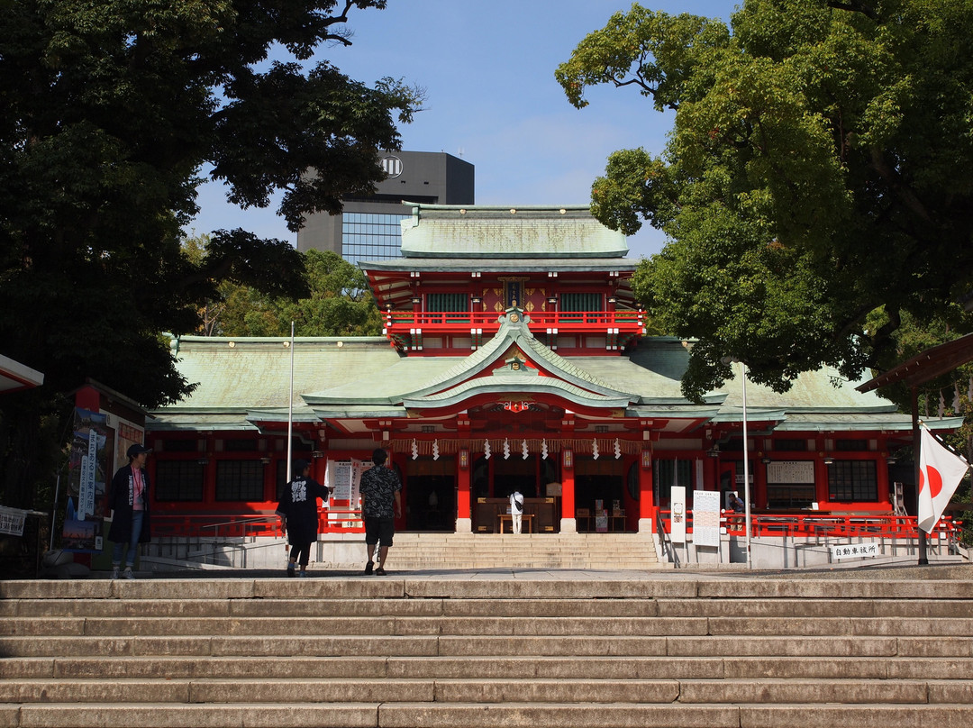 富冈八幡宫-江东区必去景点