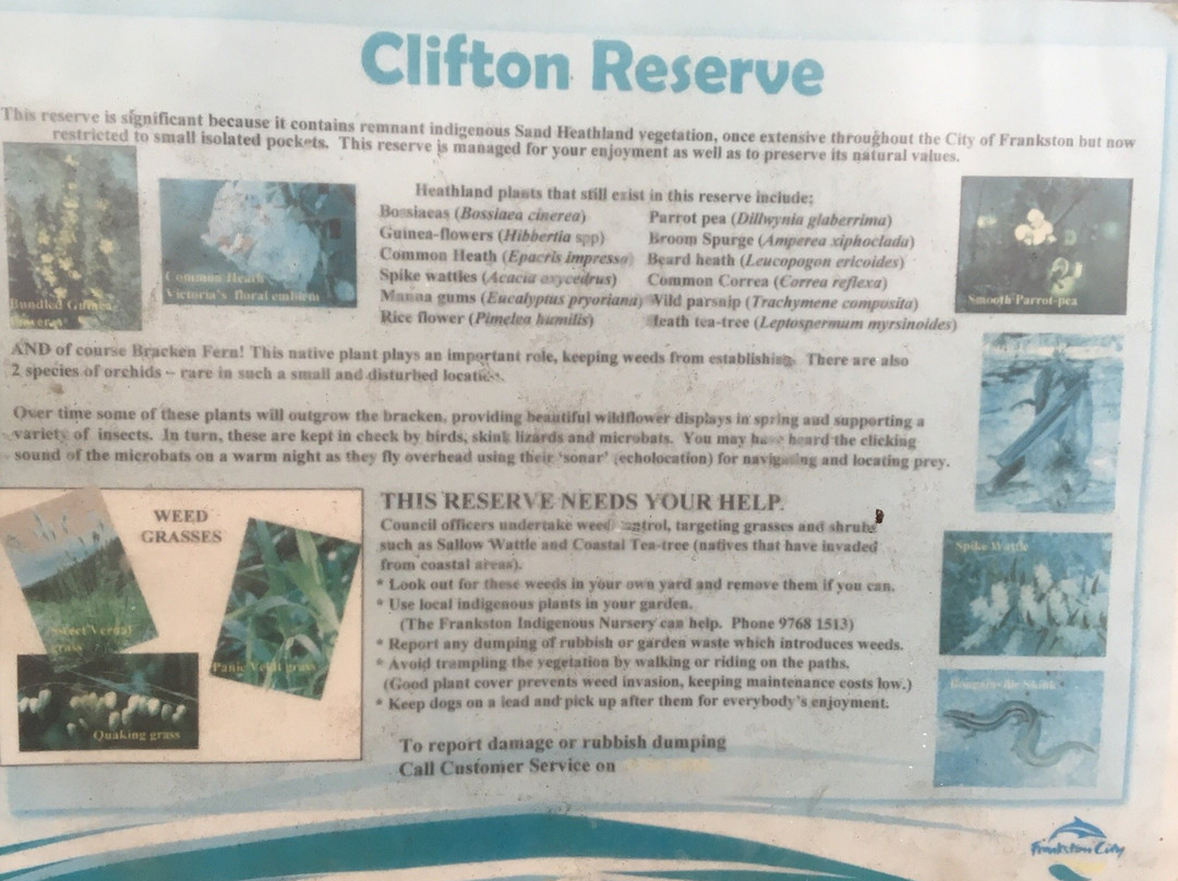 Clifton Reserve景点图片
