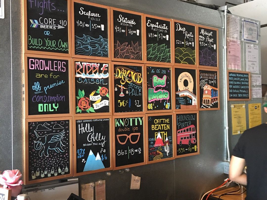 Three Weavers Brewing Company-英格尔伍德必去景点