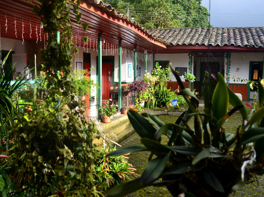 El Aguila酒店住宿-Posada el Mirador de Salento