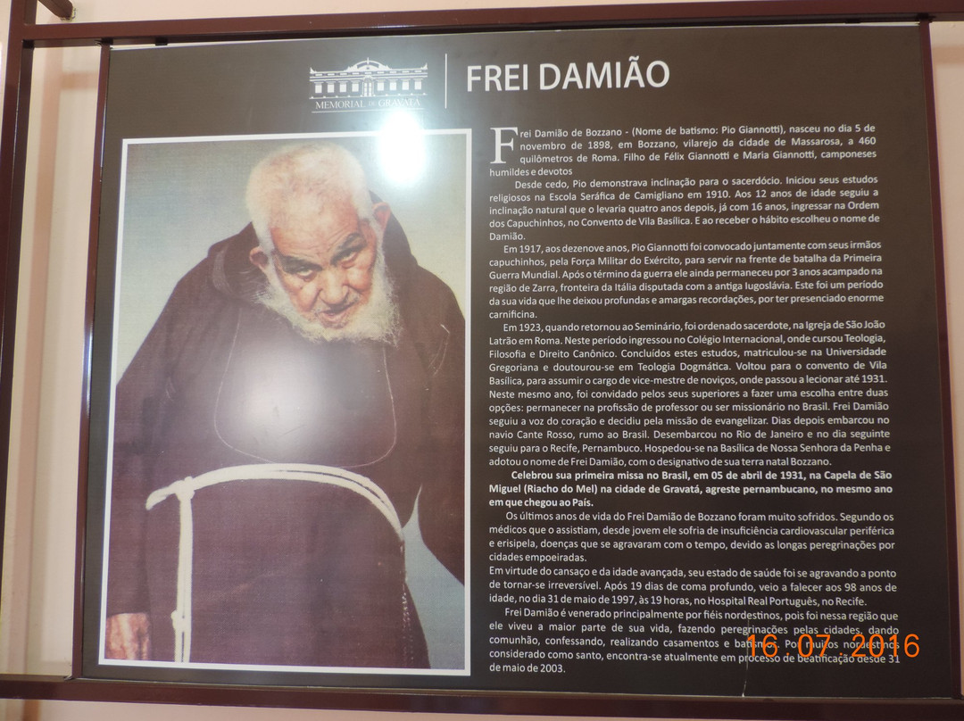 Museu Memorial de Gravatá-格拉瓦塔必去景点